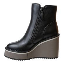 Load image into Gallery viewer, NAKED FEET - AVAIL in BLACK Wedge Ankle Boots