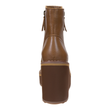 Load image into Gallery viewer, NAKED FEET - AVAIL in BROWN Wedge Ankle Boots