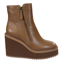 Load image into Gallery viewer, NAKED FEET - AVAIL in BROWN Wedge Ankle Boots