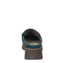 Load image into Gallery viewer, NAKED FEET - ELECT in EMERALD Platform Mules