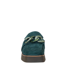Load image into Gallery viewer, NAKED FEET - ELECT in EMERALD Platform Mules