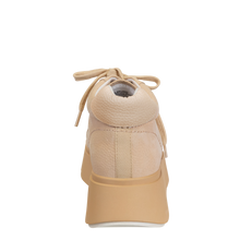 Load image into Gallery viewer, NAKED FEET - ESSEX in BEIGE Platform High Top Sneakers