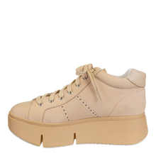 Load image into Gallery viewer, NAKED FEET - ESSEX in BEIGE Platform High Top Sneakers