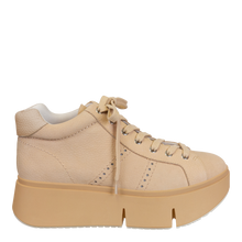 Load image into Gallery viewer, NAKED FEET - ESSEX in BEIGE Platform High Top Sneakers