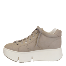 Load image into Gallery viewer, NAKED FEET - ESSEX in GREIGE Platform High Top Sneakers