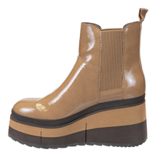 Load image into Gallery viewer, NAKED FEET - GUILD in BEIGE Platform Chelsea Boots
