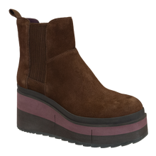 Load image into Gallery viewer, NAKED FEET - GUILD in CACAO Platform Chelsea Boots
