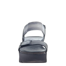 Load image into Gallery viewer, OTBT - NOVA in BLACK Wedge Sandals