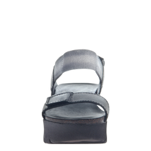 Load image into Gallery viewer, OTBT - NOVA in BLACK Wedge Sandals