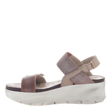 Load image into Gallery viewer, OTBT - NOVA in SILVER Wedge Sandals