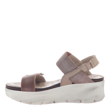 Load image into Gallery viewer, OTBT - NOVA in SILVER Wedge Sandals
