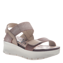Load image into Gallery viewer, OTBT - NOVA in SILVER Wedge Sandals