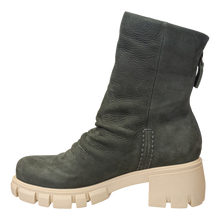 Load image into Gallery viewer, NAKED FEET - PROTOCOL in GREY MULTI Heeled Mid Shaft Boots