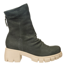 Load image into Gallery viewer, NAKED FEET - PROTOCOL in GREY MULTI Heeled Mid Shaft Boots