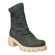 Load image into Gallery viewer, NAKED FEET - PROTOCOL in GREY MULTI Heeled Mid Shaft Boots