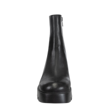 Load image into Gallery viewer, NAKED FEET - XENUS in BLACK LEATHER Platform Ankle Boots