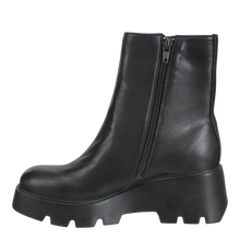 Load image into Gallery viewer, NAKED FEET - XENUS in BLACK LEATHER Platform Ankle Boots