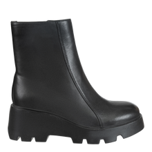 Load image into Gallery viewer, NAKED FEET - XENUS in BLACK LEATHER Platform Ankle Boots