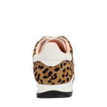 Load image into Gallery viewer, BACK 70 - BARKLEY JOGGER in LEOPARD CAMEL WHITE Sneakers
