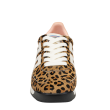 Load image into Gallery viewer, BACK 70 - BARKLEY JOGGER in LEOPARD CAMEL WHITE Sneakers
