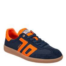 Load image into Gallery viewer, BACK 70 - GHOST in NAVY ORANGE Sneakers
