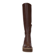 Load image into Gallery viewer, NAKED FEET - APEX in CACAO Wedge Knee High Boots
