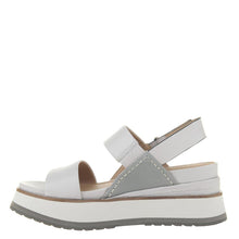 Load image into Gallery viewer, NAKED FEET - DIMENSION in MIST Wedge Sandals

