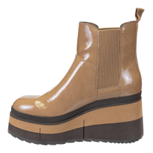 Load image into Gallery viewer, NAKED FEET - GUILD in BEIGE Platform Chelsea Boots
