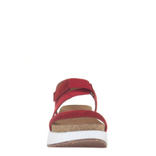 Load image into Gallery viewer, OTBT - SIERRA in RED Wedge Sandals
