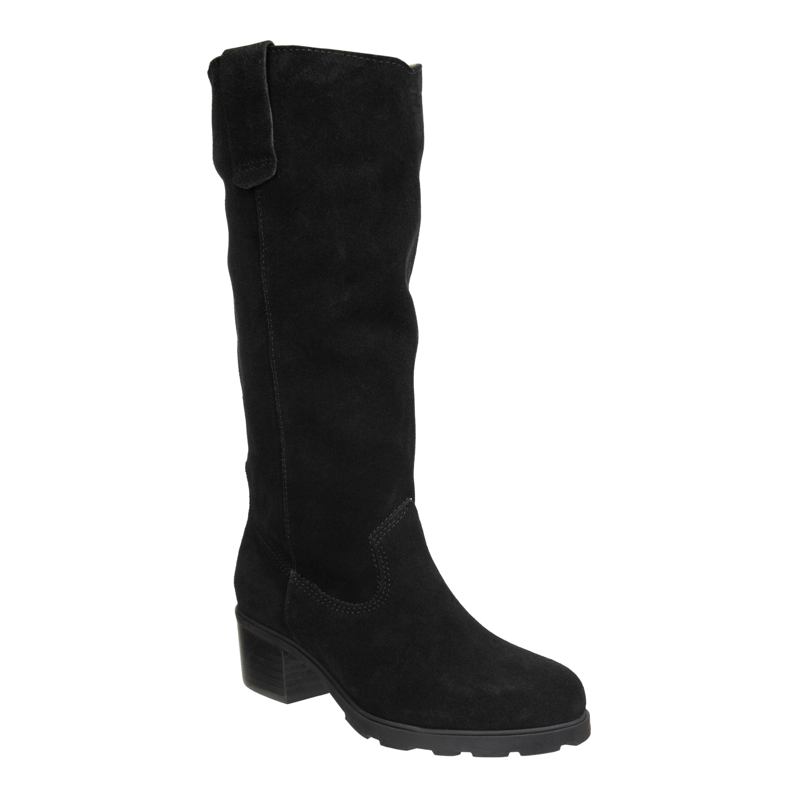Black mid shaft sales boots